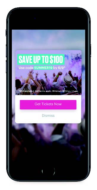 StubHub Mobile Launches Pricing Alerts